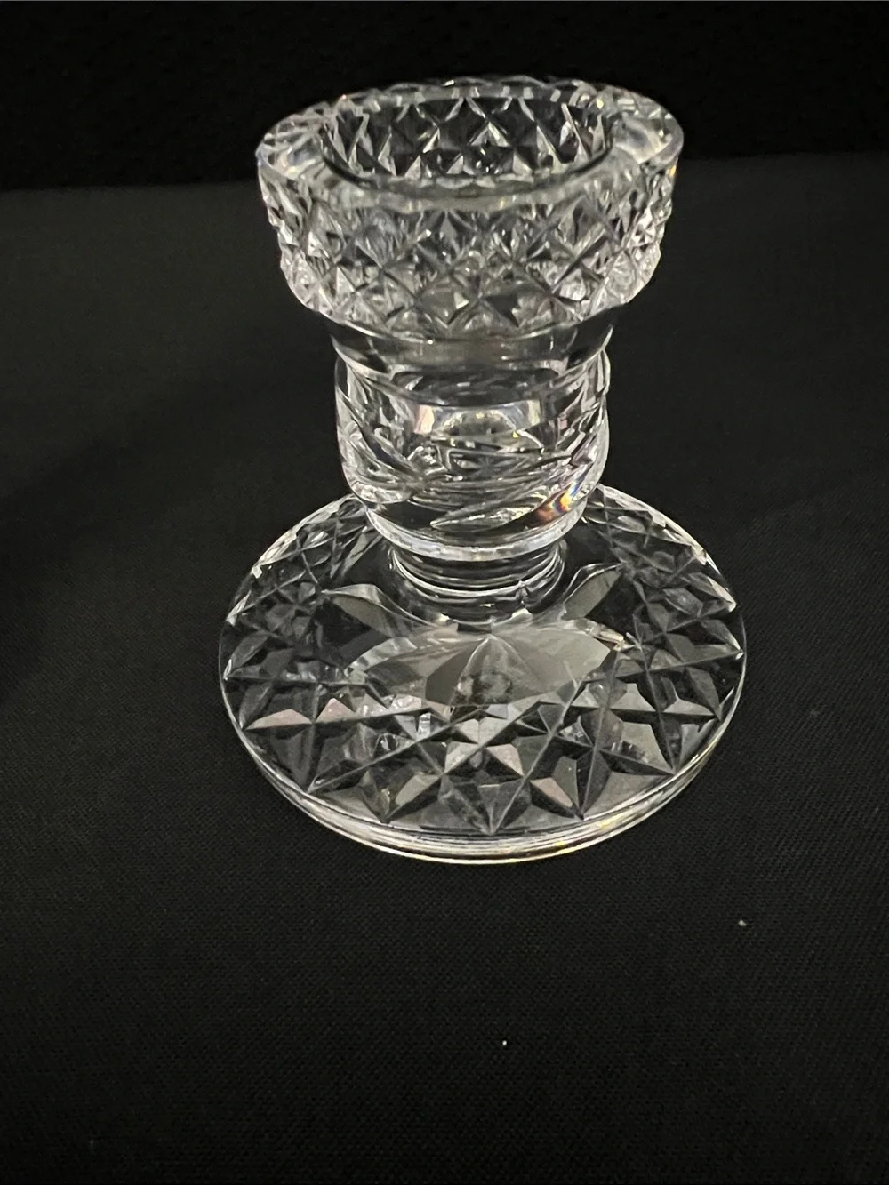 Pair of Waterford Crystal Candle Holders
